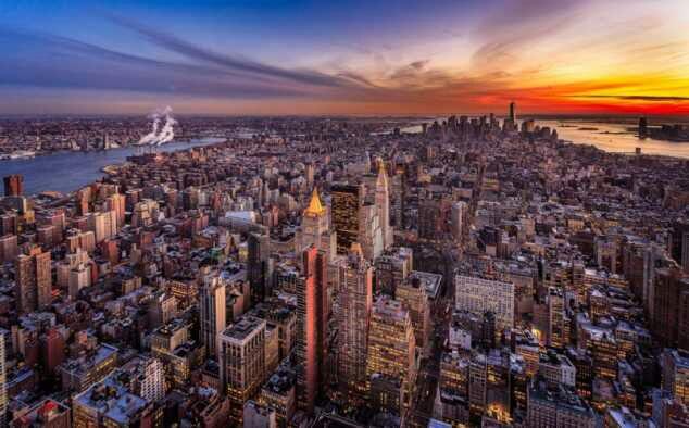 10 Foto Pemandangan Dari Atas Landmark Dunia 