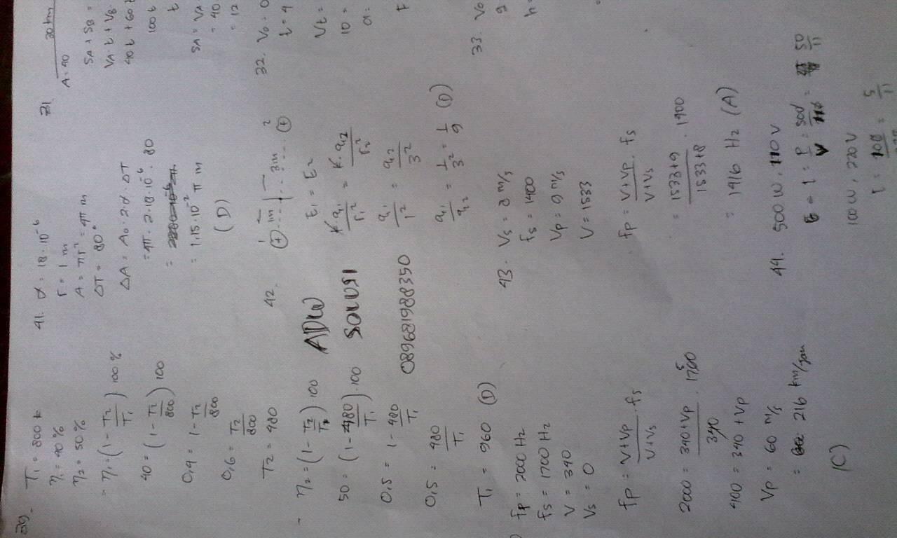 Membantu Mengerjakan PR/Tugas FISIKA, MATEMATIKA dan KIMIA