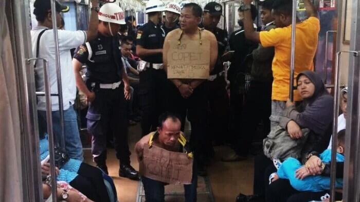 Dua Pencopet yang Wajahnya Dipamerkan di Stasiun Manggarai Itu Akhirnya Dilepaskan