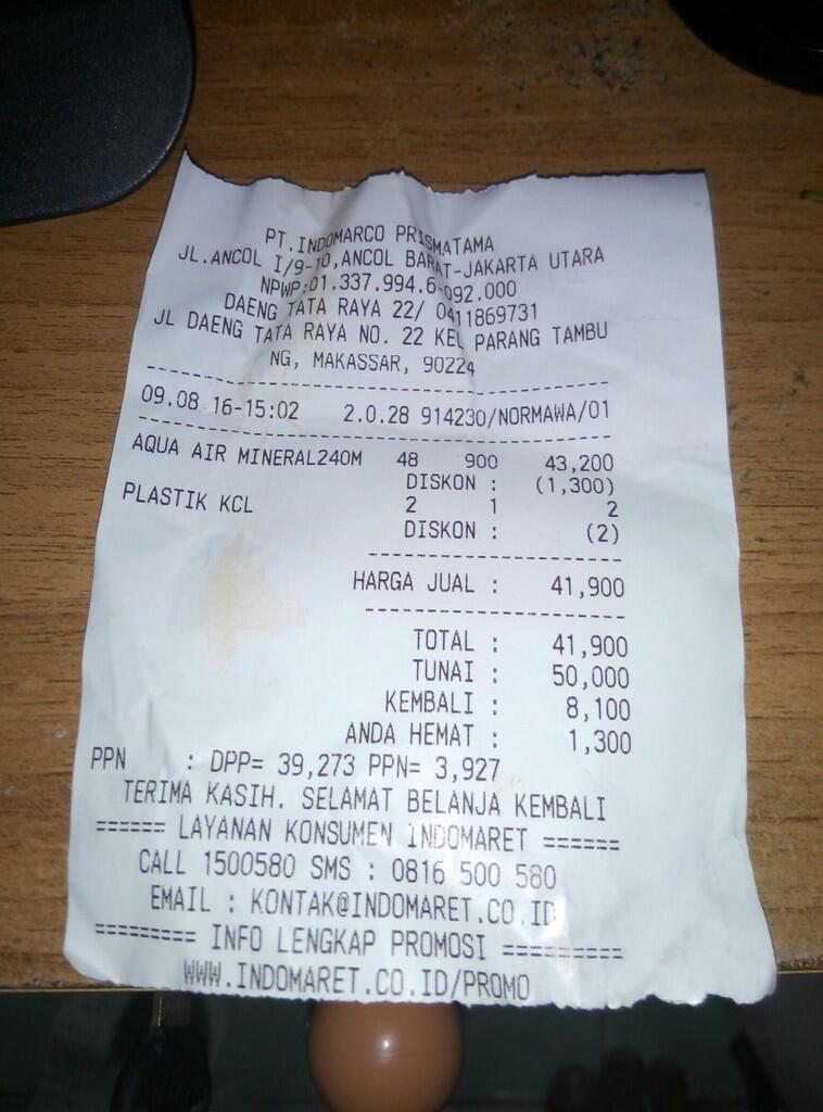 Telitilah Ketika Ente Belanja di Indomaret gan! pic Inside &amp; no Hoax!