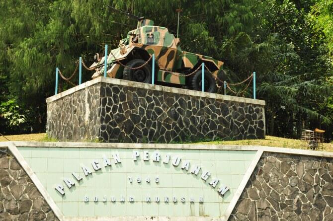 &#91;KOMBAT MERDEKA&#93; + Monumen Palagan Perjuangan 1945 Bojong Kokosan Sukabumi