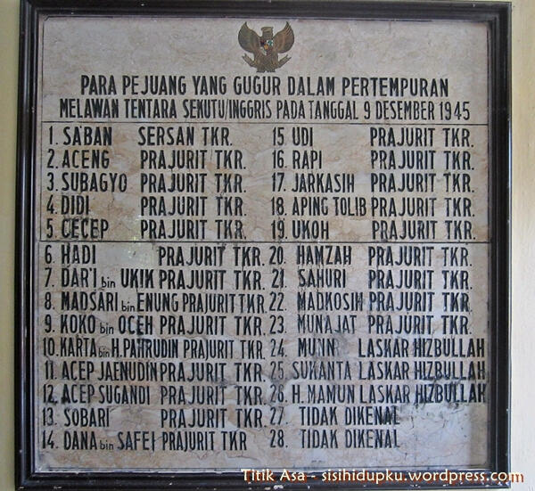 &#91;KOMBAT MERDEKA&#93; + Monumen Palagan Perjuangan 1945 Bojong Kokosan Sukabumi