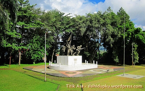 &#91;KOMBAT MERDEKA&#93; + Monumen Palagan Perjuangan 1945 Bojong Kokosan Sukabumi