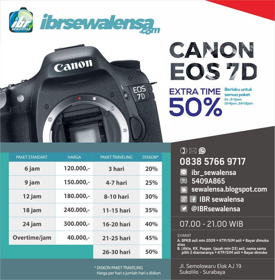 >> IBR SEWALENSA << SEWA RENTAL KAMERA & LENSA