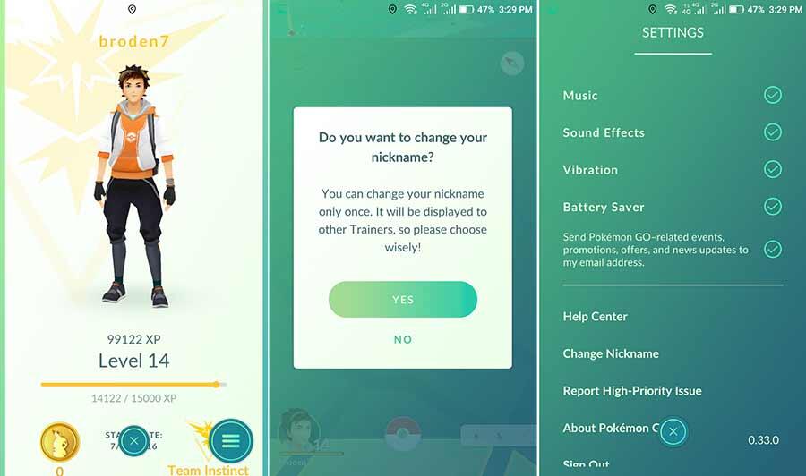 Panduan Lengkap Fitur Update Terbaru Pokemon Go 0.33.0