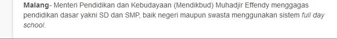 inilah yg terjadi jika &quot;FULL DAY SCHOOL&quot; jadi diterapkan