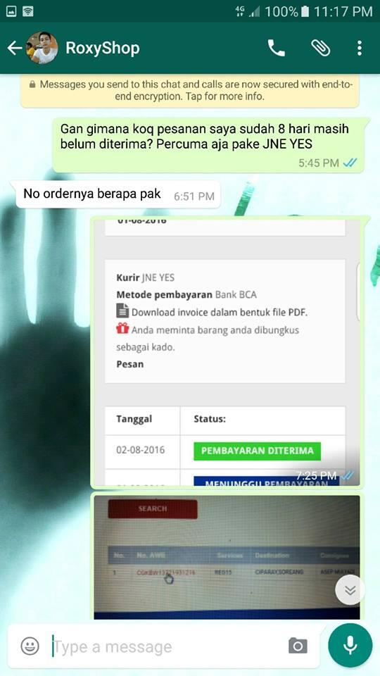 Belajar dari Pengalaman ane Belanja di ROXYSHOP.NET 100% KACAU