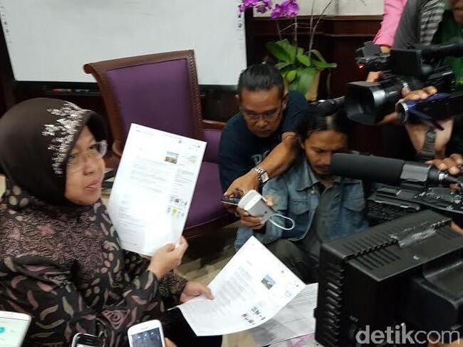 Risma Marah ke Ahok: Jangan Injak Harga Diri Warga Surabaya!