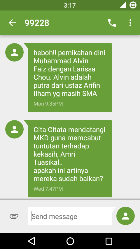 Surat Keluhan terhadap Lemahnya Kontrol Pulsa dari AXIS ( XL-Axiata )