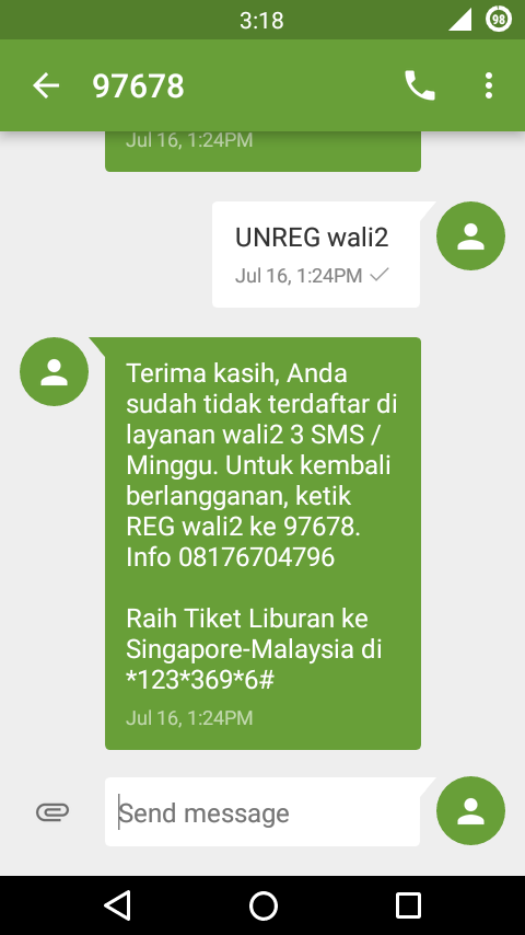 Surat Keluhan terhadap Lemahnya Kontrol Pulsa dari AXIS ( XL-Axiata )