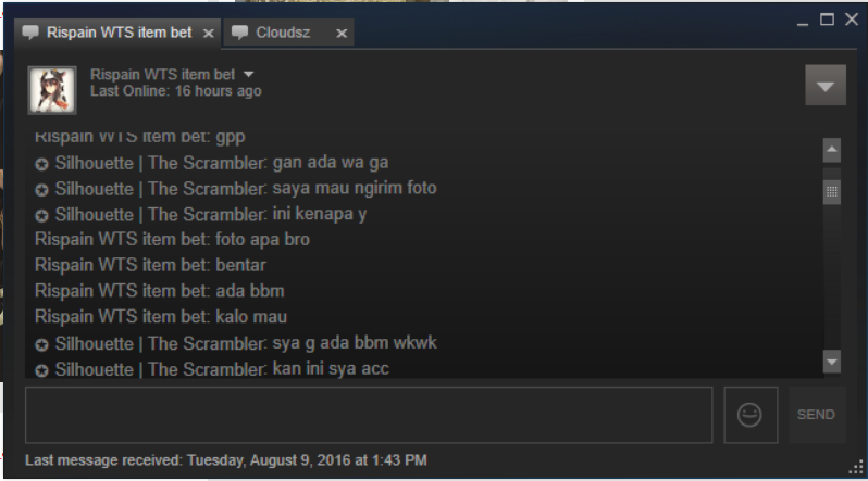 MODUS PENIPUAN DALAM GAME STEAM