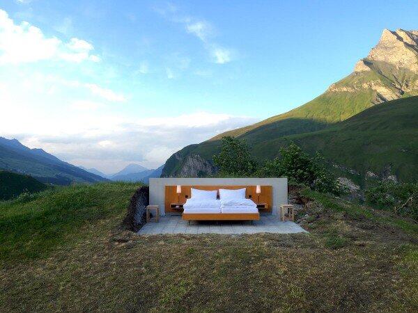 &#91;UNIK&#93; Hotel Alam Terbuka di Pegunungan Alpen, Switzerland !! (+pic&amp;vid)