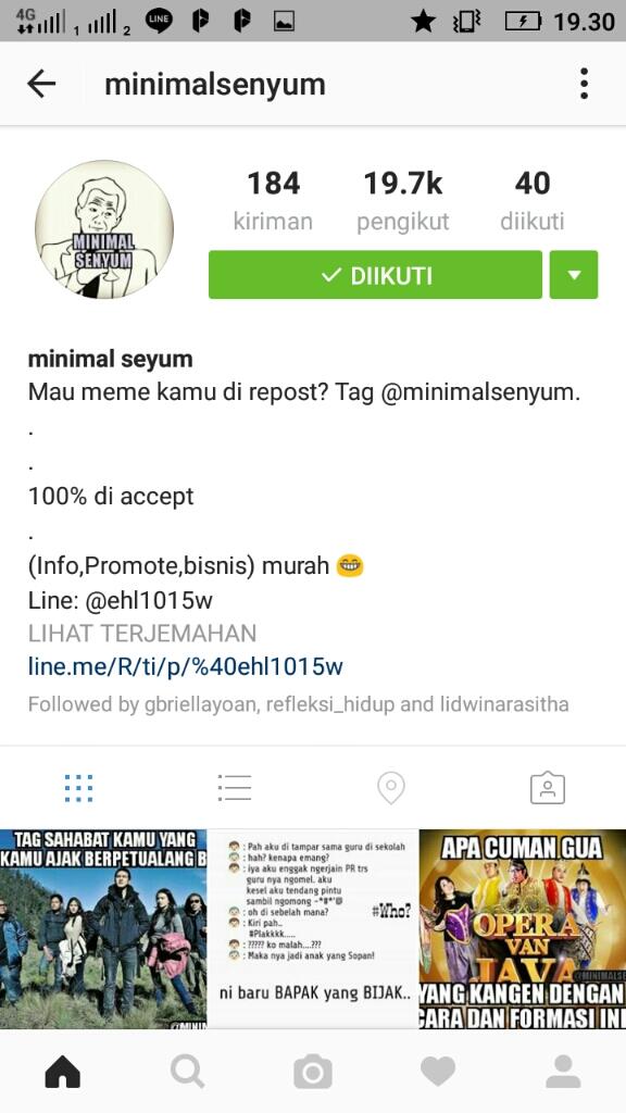Meme gambar lucu minimal senyum