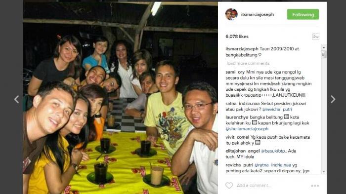 Foto Ahok Bareng Sheila Marcia Bikin Heboh,Netter:Pak Gubernur Msh Kurus Kucel Banget