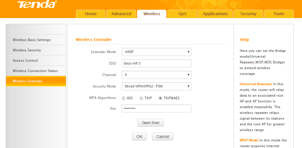 YUK LIMIT BANDWIDTH MIFI + TENDA N301