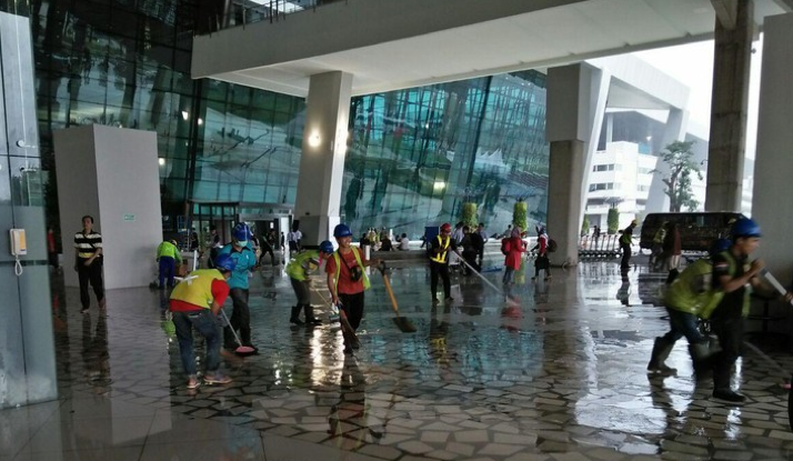 Muncul Genangan di T3 Ultimate, AP II Kerahkan Tim untuk Normalkan Situasi