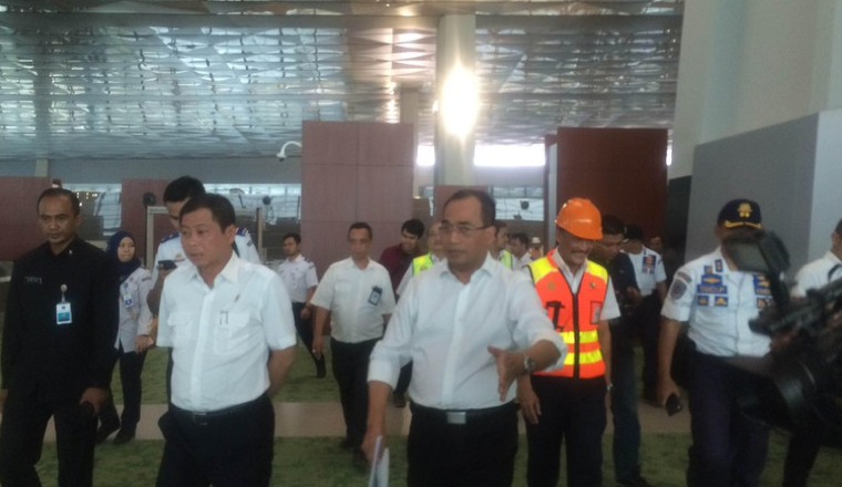 Pak Jokowi, Kok Terminal 3 Bandara Soetta Kebanjiran?
