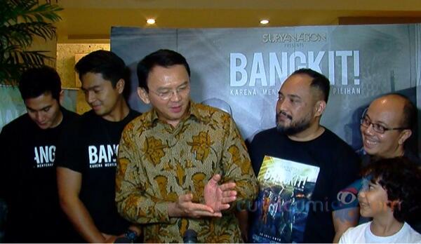 Ahok Temukan Adegan Tak Masuk Akal di Film Bangkit!