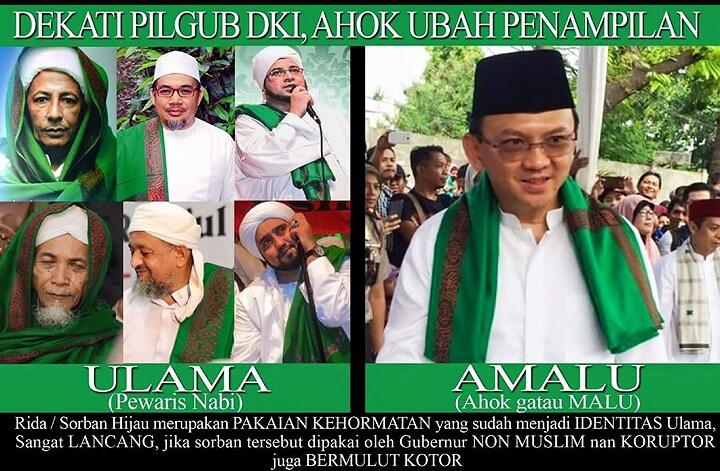 Anies Heran Kok Ahok Enggak Pakai Peci