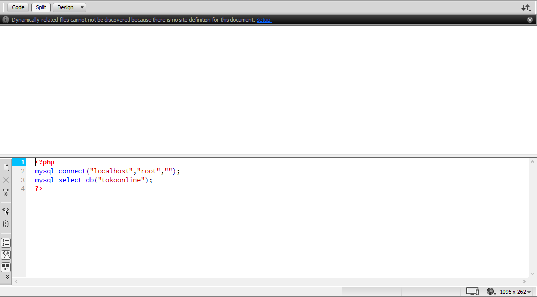 Error koneksi PHP ke SQL?