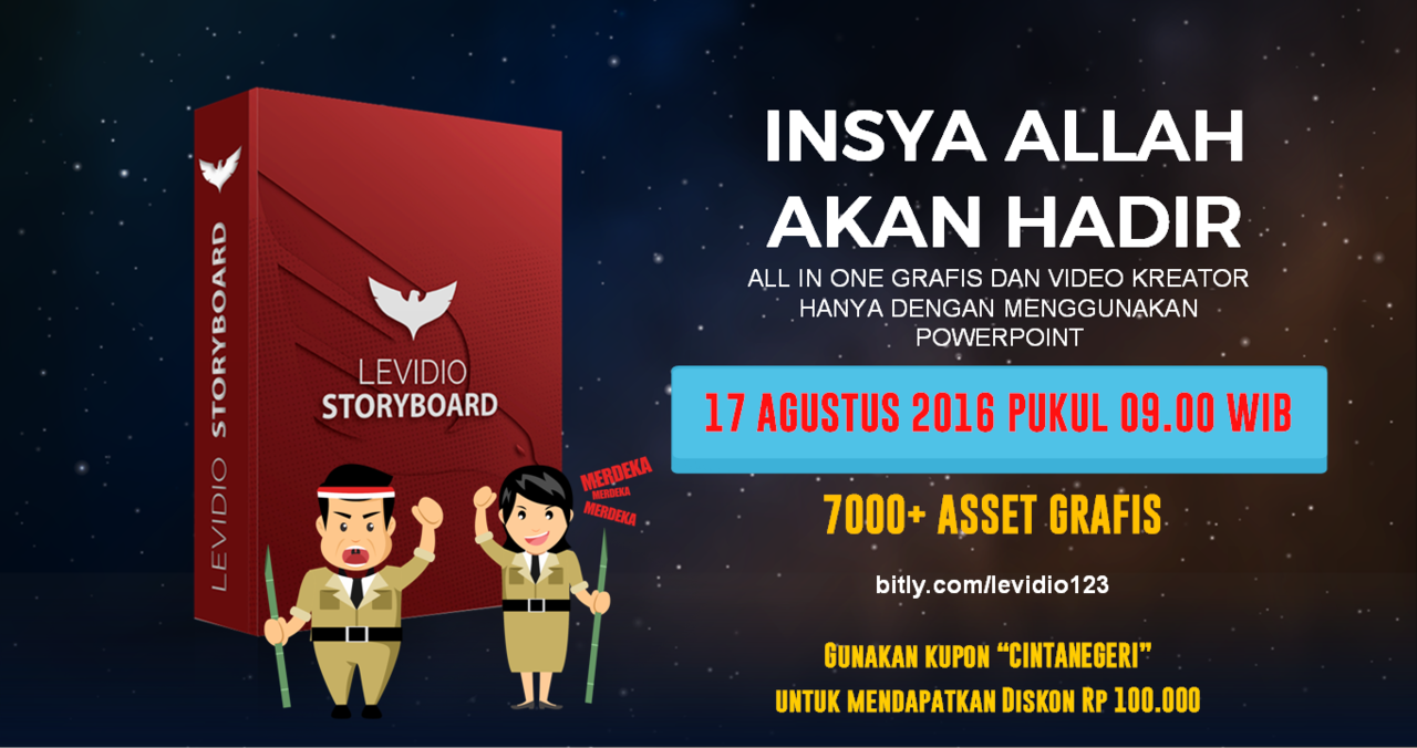 Sambil Belajar Desain dengan Cara Mudah Bikin Video, Mascot, Banner dan Lainnya