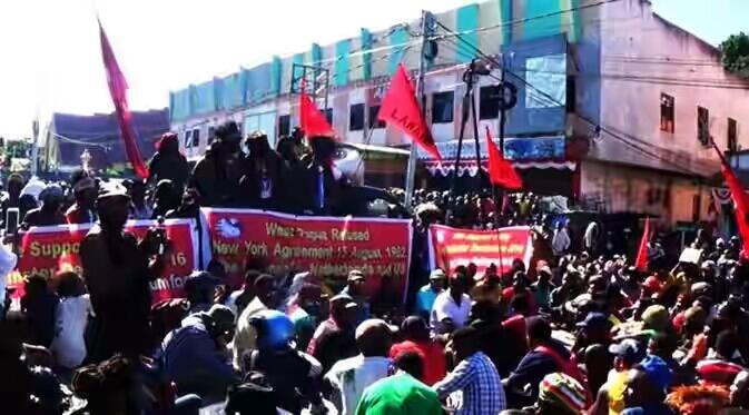 Jalanan Berubah Hitam, Kawasan Abepura Jayapura Mencekam