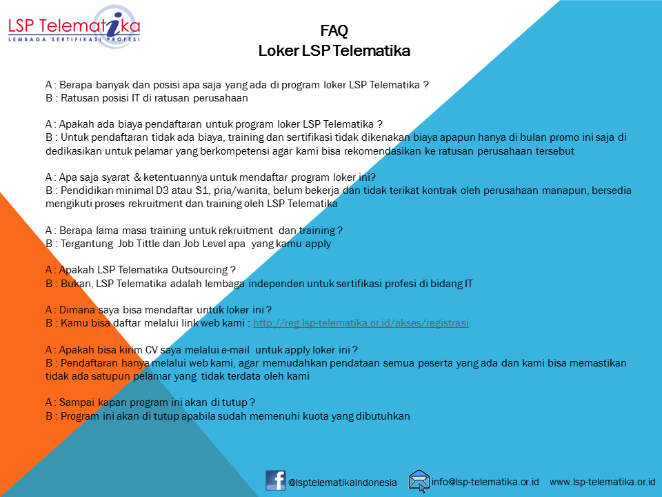 &#91;LOKER&#93; Dicari Tenaga IT 