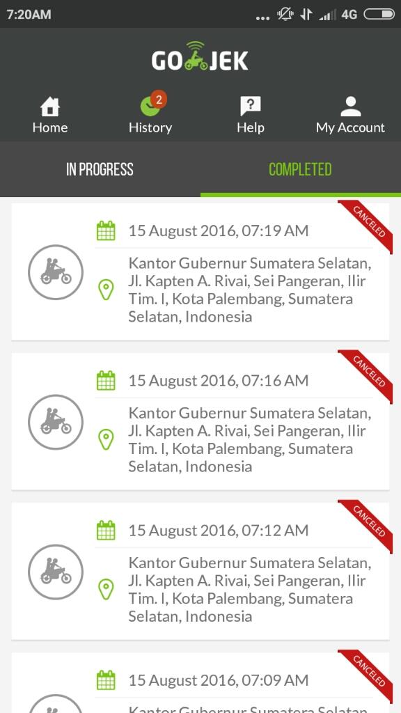 hari ini gojek mengecewakan