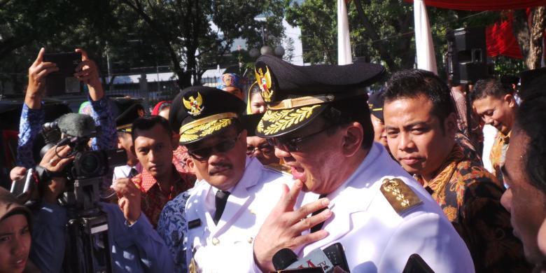 Bertemu Megawati dan Djarot di DPP PDI-P, Ahok Mengaku Makan Pempek Bersama