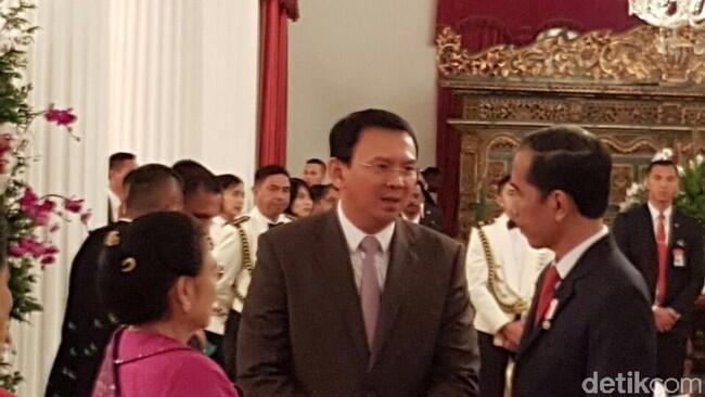 Begini Suasana Pertemuan Megawati, Ahok dan Jokowi di Istana
