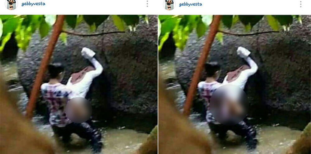 Alamak! Pasangan Pelajar ini Ketangkap Saat Berhubungan Badan di Sungai