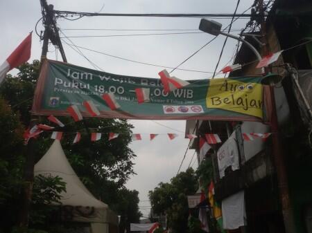 Senja Menjelang, RW 04 Pancoran Sepi dari Anak Usia Sekolah