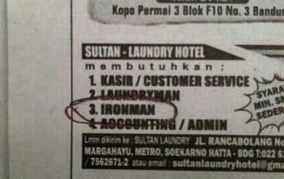 Lowongan kerja ini ternyata bener-bener ada ! :matabelo