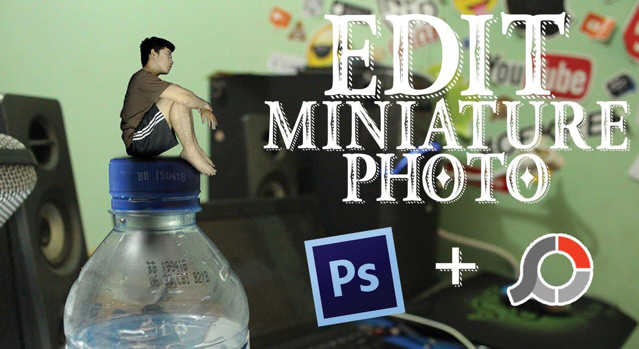 TUTORIAL EDIT FOTO JADI MINI SEUKURAN MAINAN !