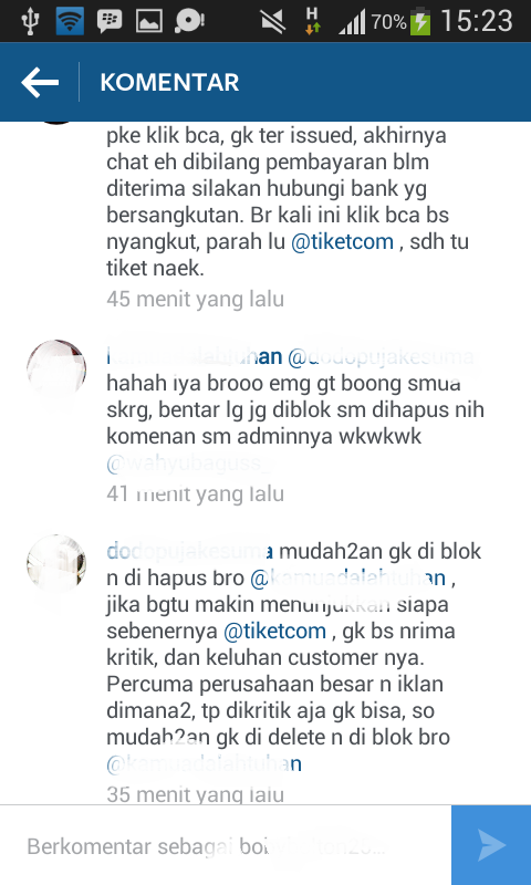 Diskon 500k tiket.com? mending ketawa aja yuu LOL