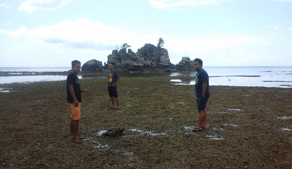 Perayaan 71 Tahun Kemerdekaan RI di Pantai Kampung Belengang, Sangihé!