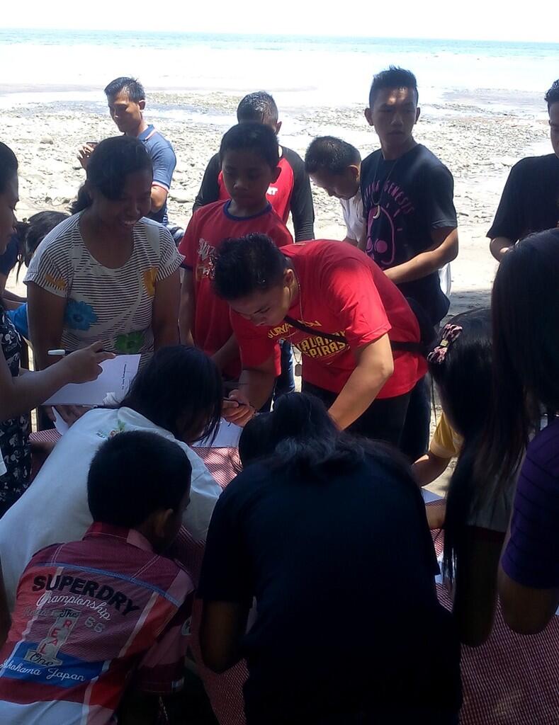 Perayaan 71 Tahun Kemerdekaan RI di Pantai Kampung Belengang, Sangihé!