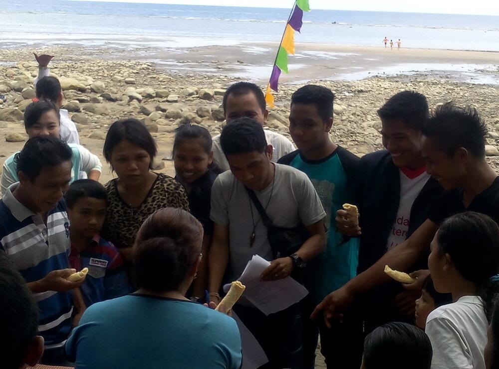 Perayaan 71 Tahun Kemerdekaan RI di Pantai Kampung Belengang, Sangihé!