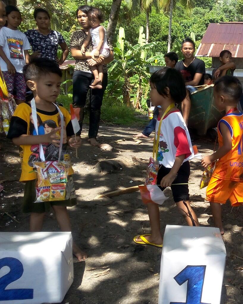 Perayaan 71 Tahun Kemerdekaan RI di Pantai Kampung Belengang, Sangihé!