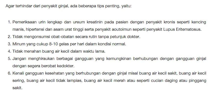 &#91;LOMBA&#93; Infeksi ginjal, kenali penyakit ini lebih jauh...