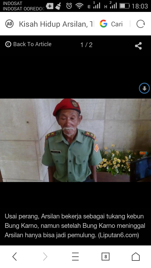 Kisah Hidup Arsilan, Tukang Kebun Bung Karno yang Jadi Pemulung