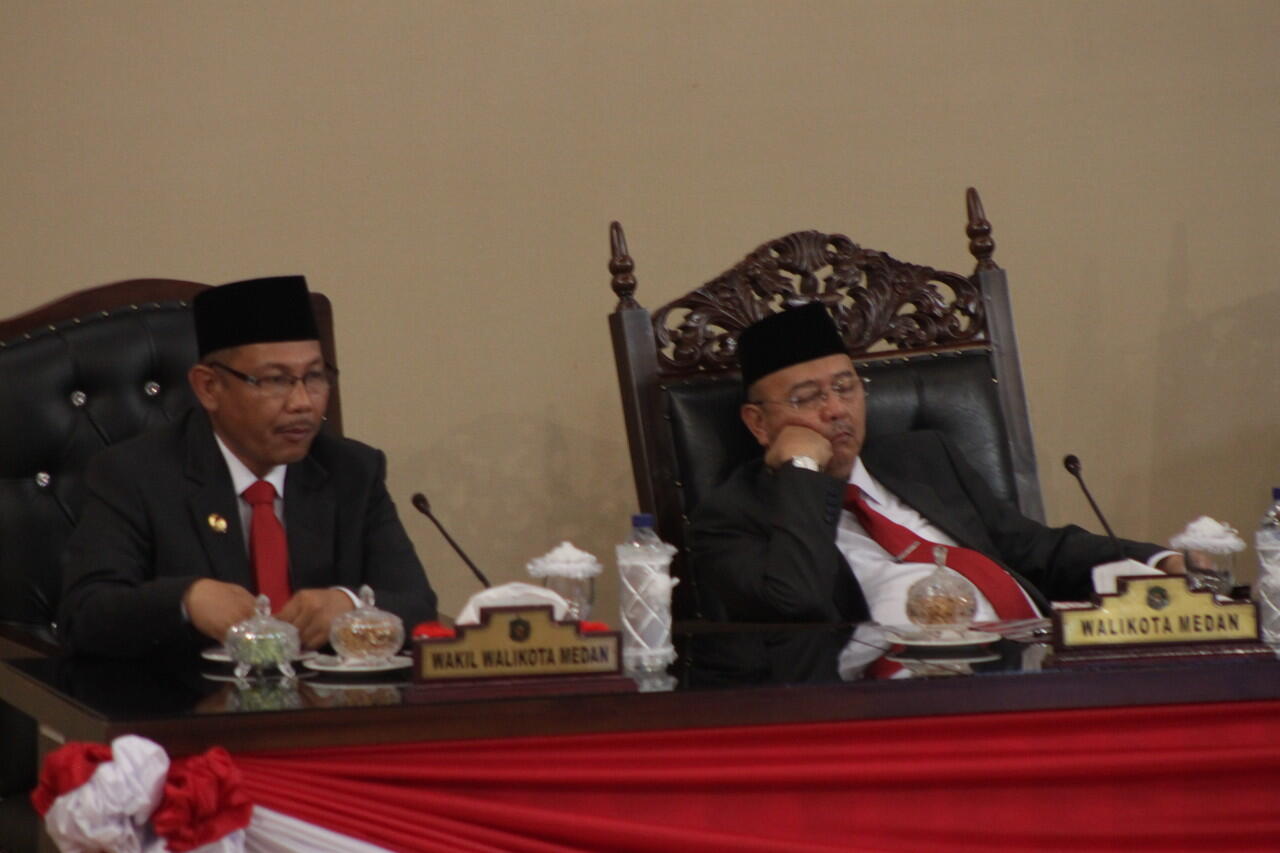 WALIKOTA INI TIDUR PULAS SAAT DENGAR PIDATO OM JOKOWI