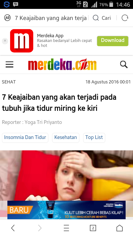 gara-gara baca ini ane jadi susah tidur (help me)