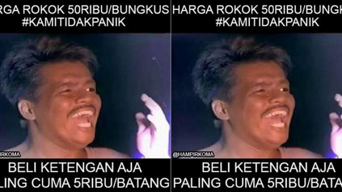 Wacana Harga Rokok Naik Jadi 50 Ribu, Meme-meme Kocaknya Mulai Beredar