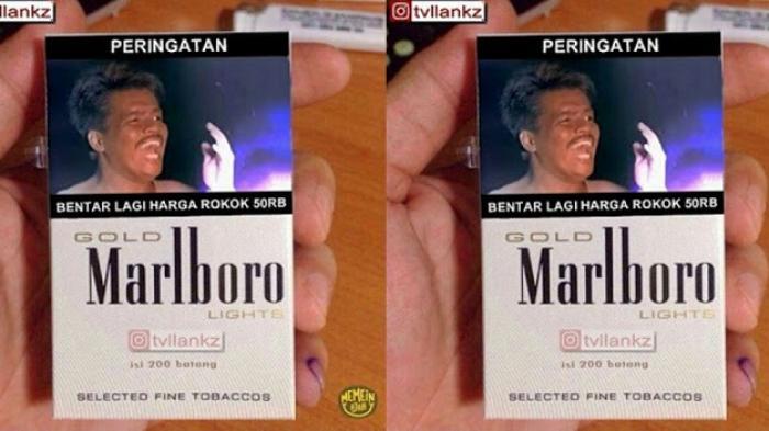 Wacana Harga Rokok Naik Jadi 50 Ribu, Meme-meme Kocaknya Mulai Beredar