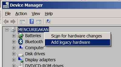 Legacy hardware