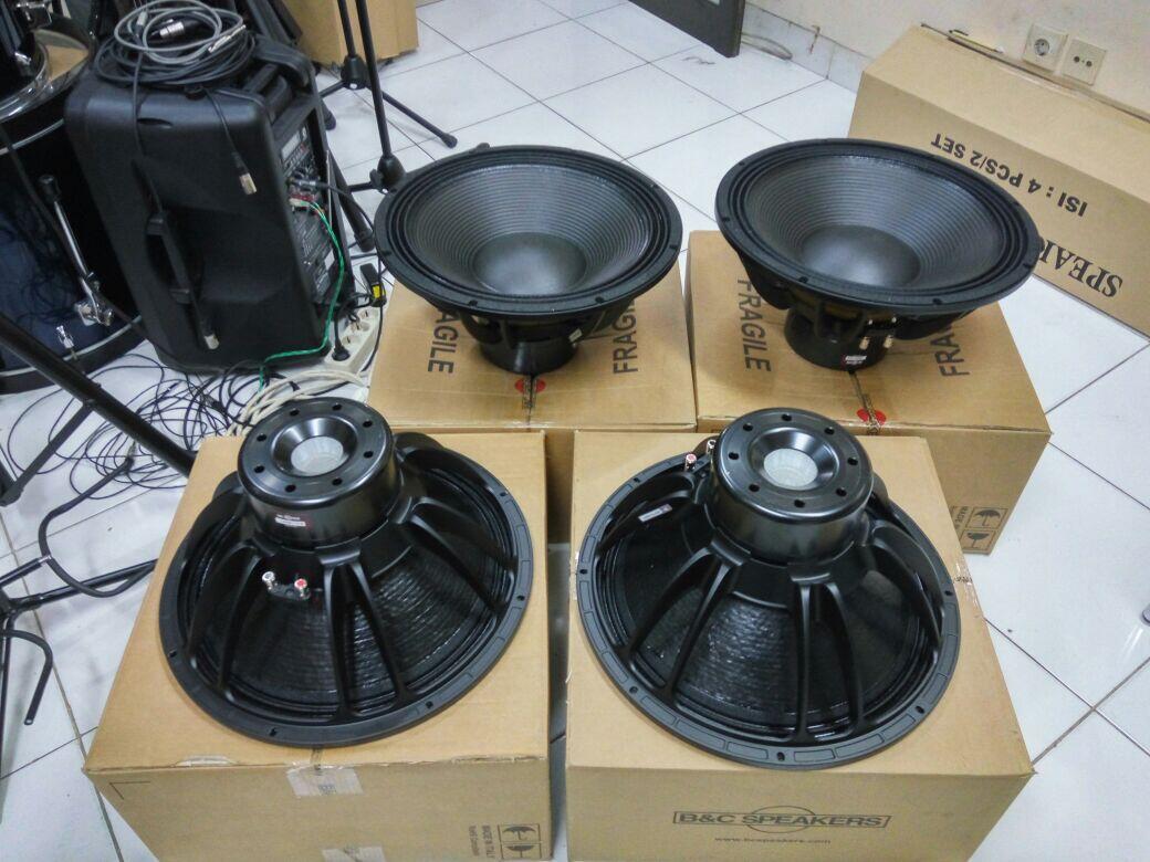 Pesanan Speaker B&C 18 Inch Meluncur Ke Bandung