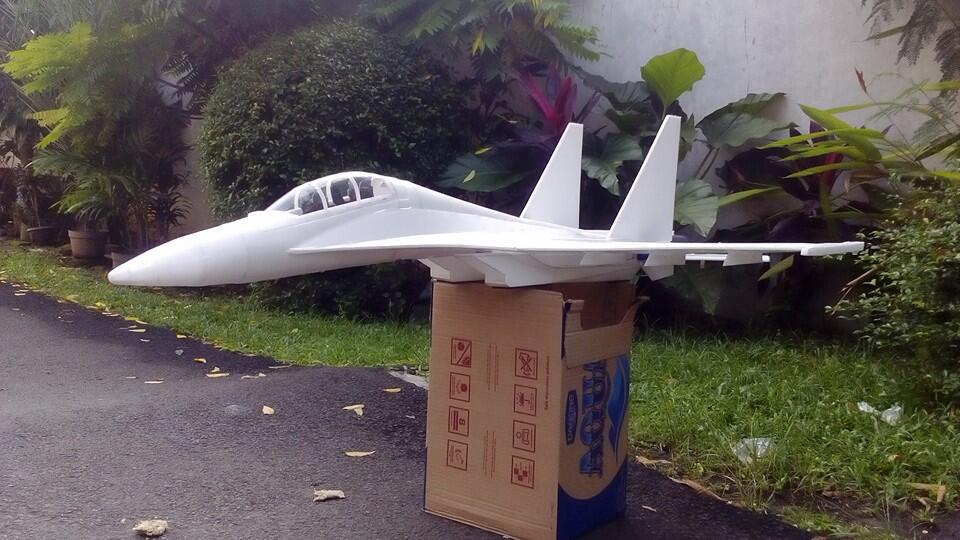 Pesawat Tempur Sukhoi Su-30MK2 RC &#91;Bikin Sendiri&#93;