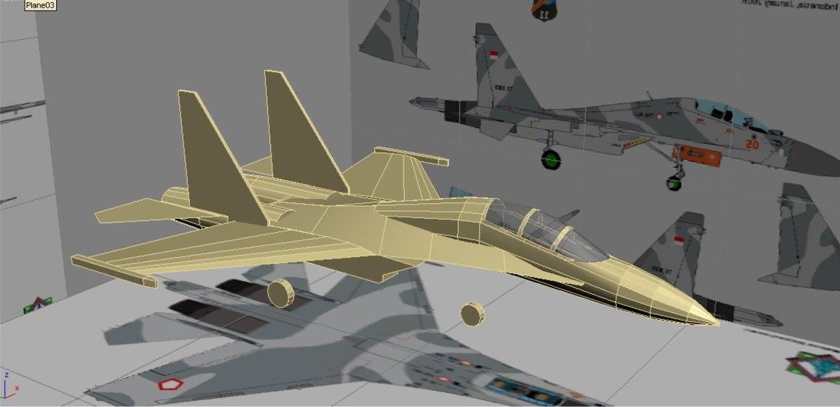 Pesawat Tempur Sukhoi Su-30MK2 RC &#91;Bikin Sendiri&#93;