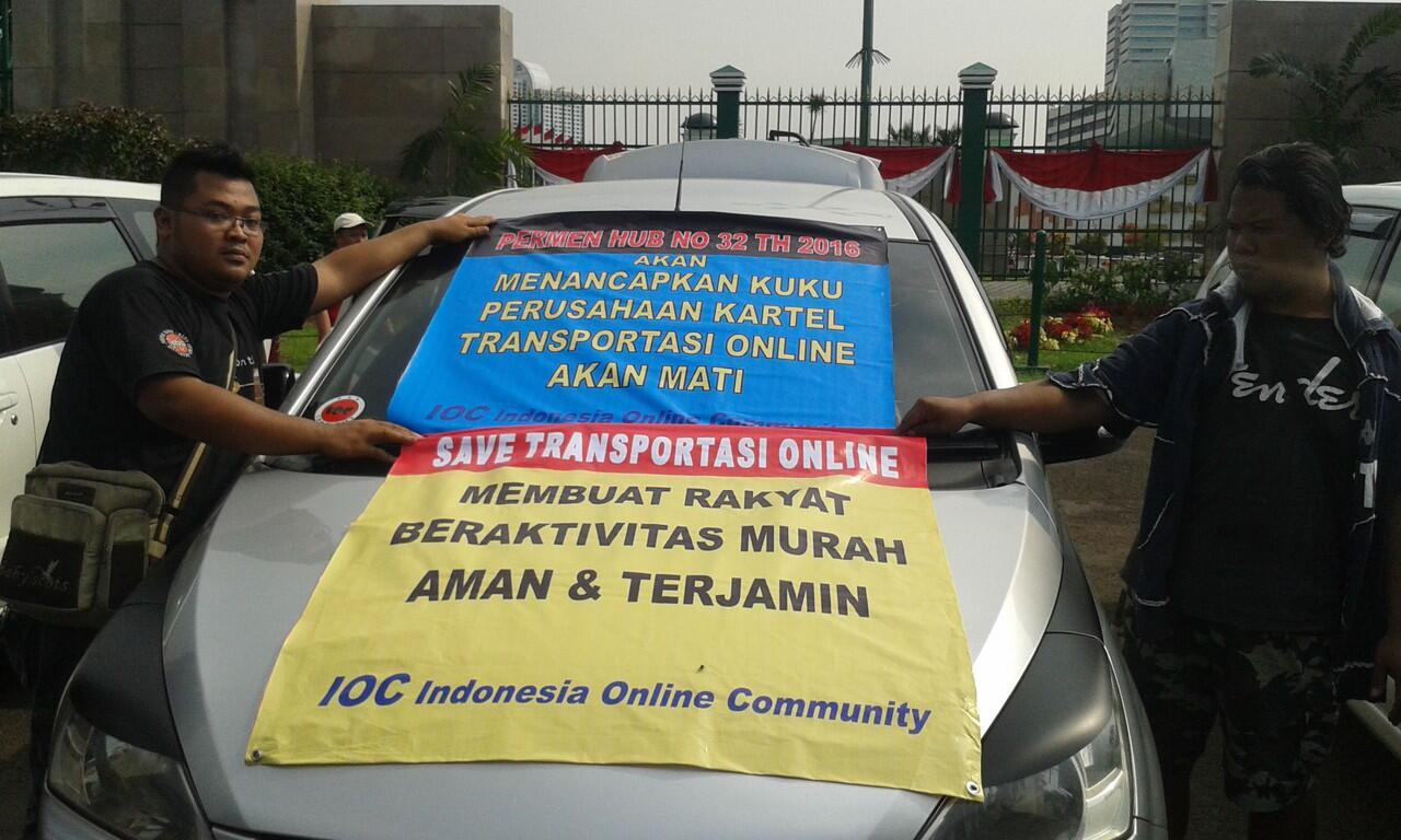 BLUNDERNYA PERMENHUB NO.32 BUAT TAXI ONLINE